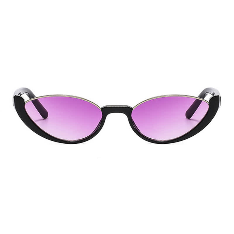Spykay™ SG60716 Unisex Hipster Semi-Rimless Cat-Eye Sunglasses - image 16