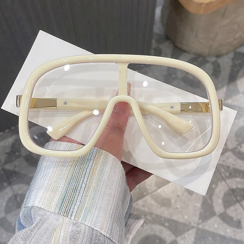 Spykay™ EG26824 Flat Top Double Bridges Oversized Trendy Aviator Glasses - image 7