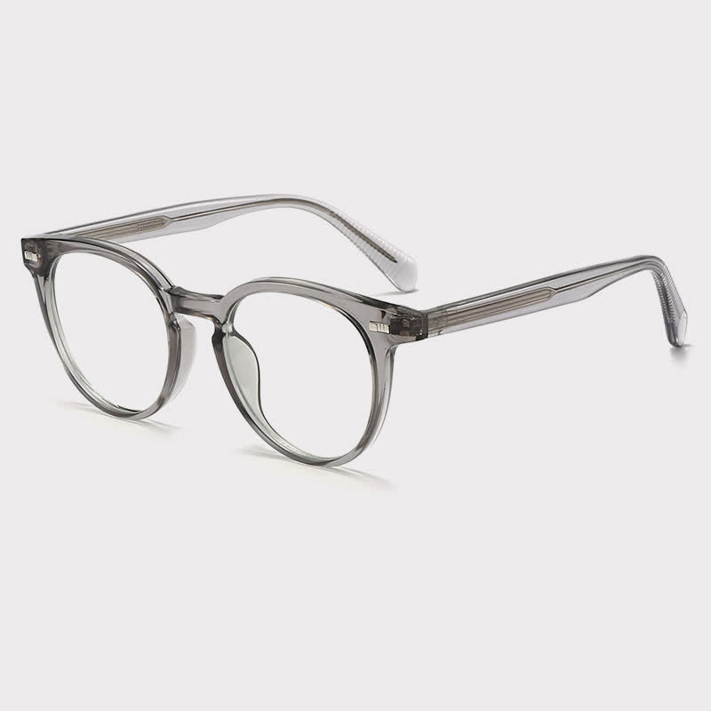 Spykay™ EG26835 Retro Classic Round Frame Anti-blue Light Glasses - Grey - image 11