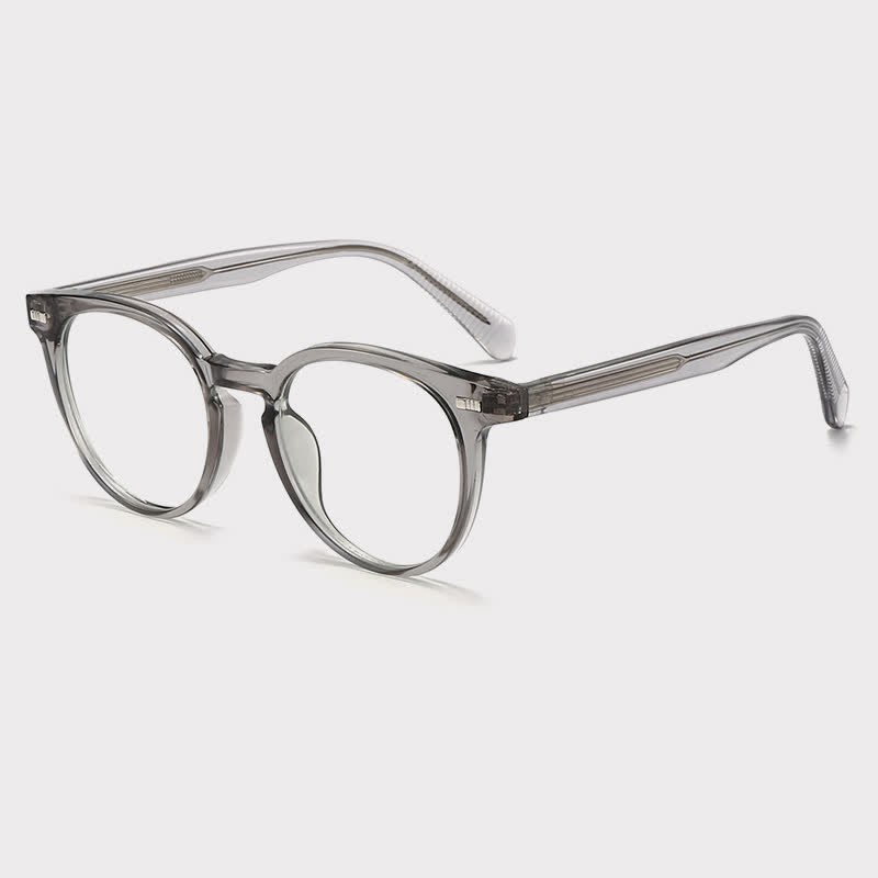Spykay™ EG26835 Retro Classic Round Frame Anti-blue Light Glasses - Grey - image 11