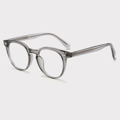 Spykay™ EG26835 Retro Classic Round Frame Anti-blue Light Glasses - Grey - image 11
