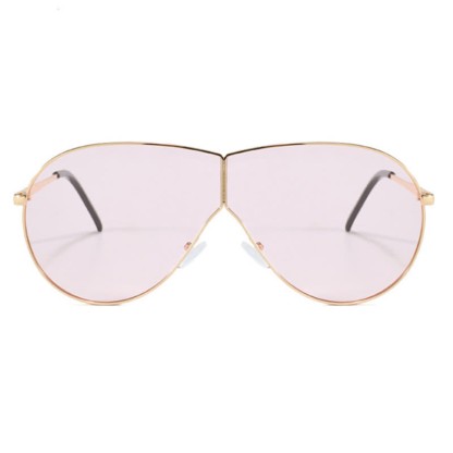 Spykay™ SG60915 Hipster One-piece Metal Temples Aviator Sunglasses
