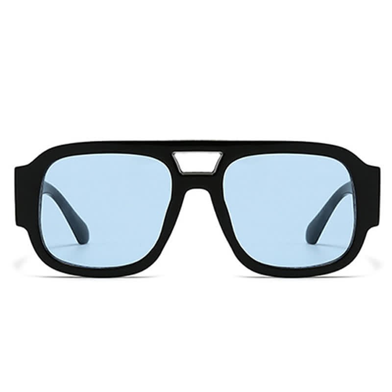 Spykay™ SG61016 Square Frame Double Bridges Classic Thick Sunglasses - image 21