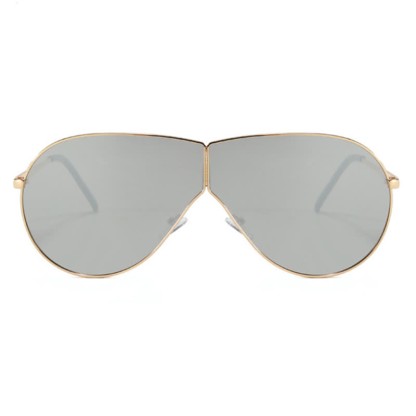 Spykay™ SG60915 Hipster One-piece Metal Temples Aviator Sunglasses