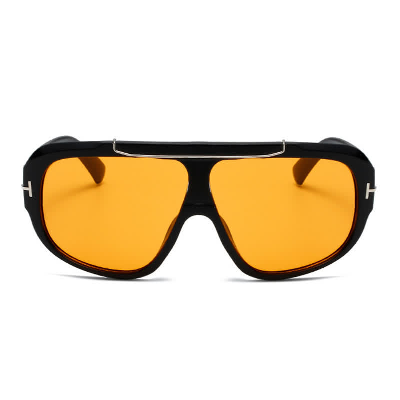 Spykay™ SG60883 'T' Design Oversized Aviator Sunglasses