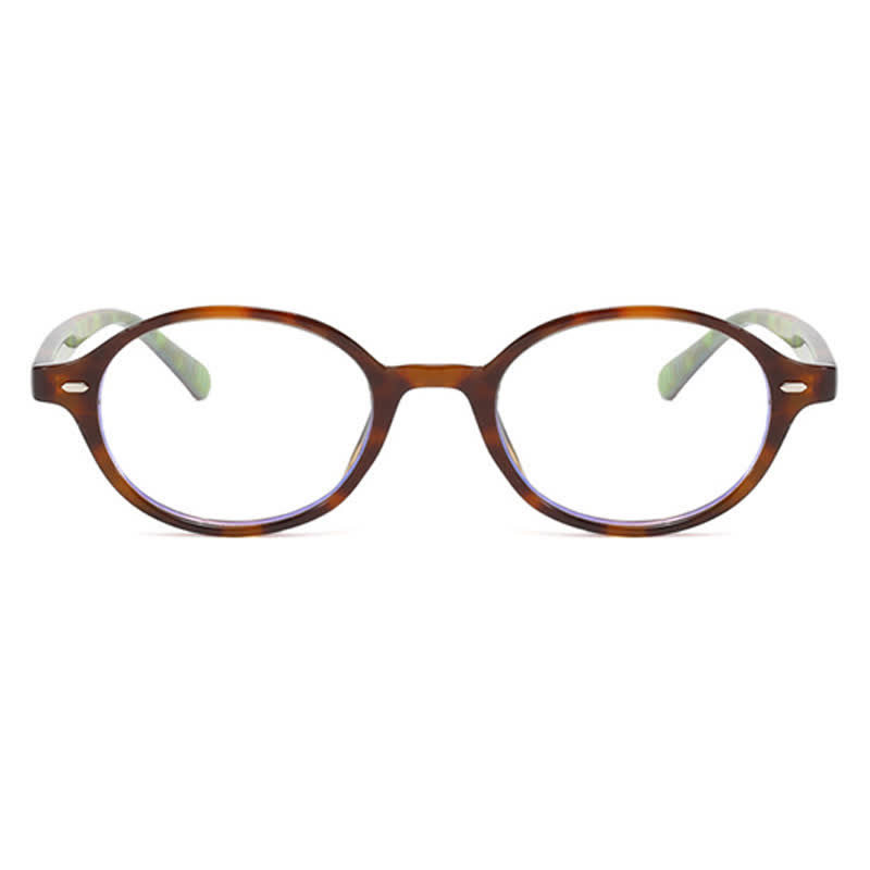 Spykay™ EG60680 Vintage Oval Frame Anti-blue Light Eyeglasses - image 2