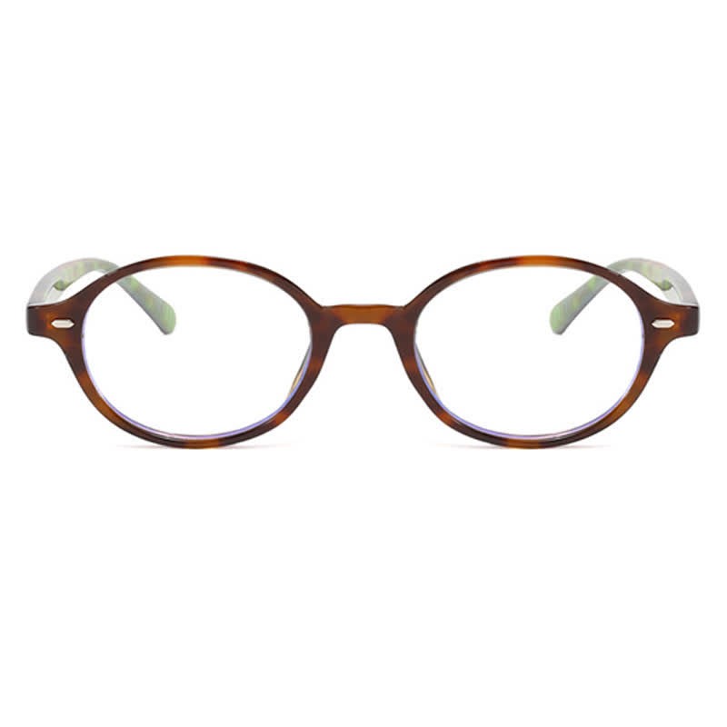 Spykay™ EG60680 Vintage Oval Frame Anti-blue Light Eyeglasses - image 2