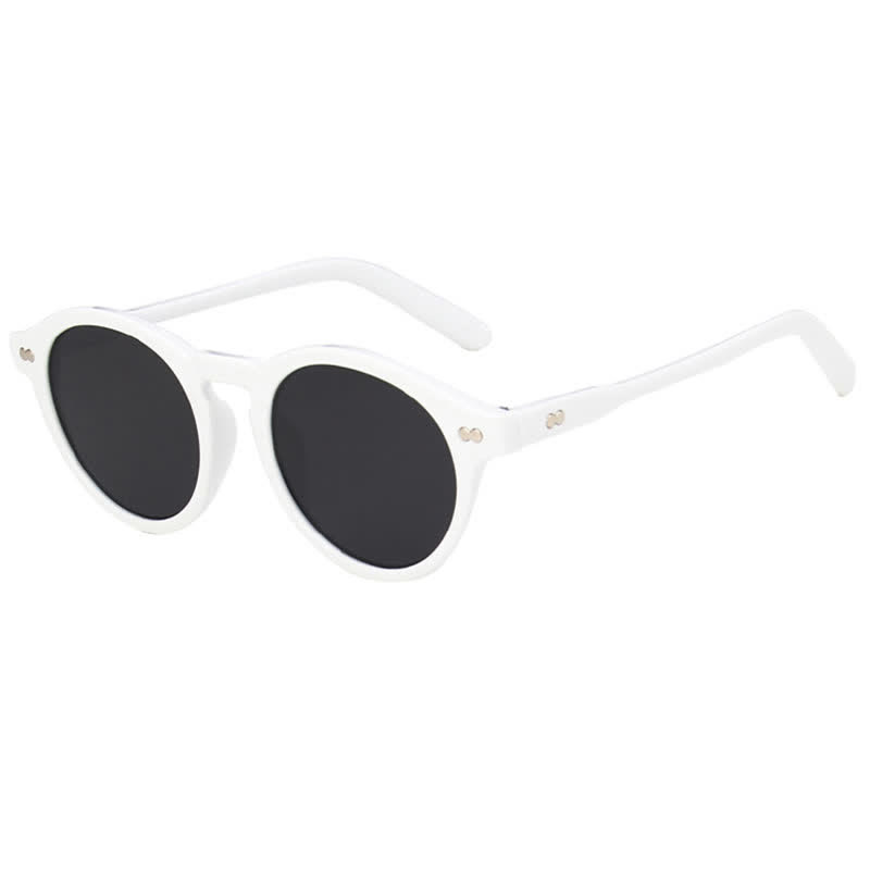 Spykay™ SG60898 Retro Classic Round Frame Sunglasses - White - image 17