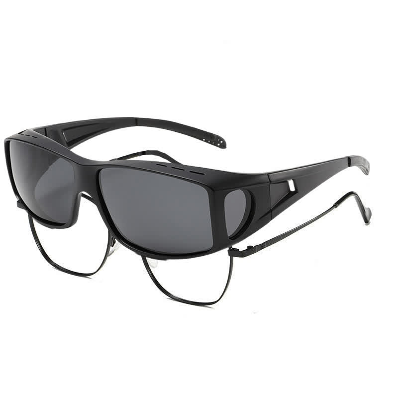 Spykay™ SG60963 Fit Over Glasses Polarized Sunglasses for Sports&Cycling - Matte Black - image 10