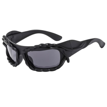 Spykay™ SG60918 Retro-Vintage Sports Party Y2K Sunglasses - Black - image 9