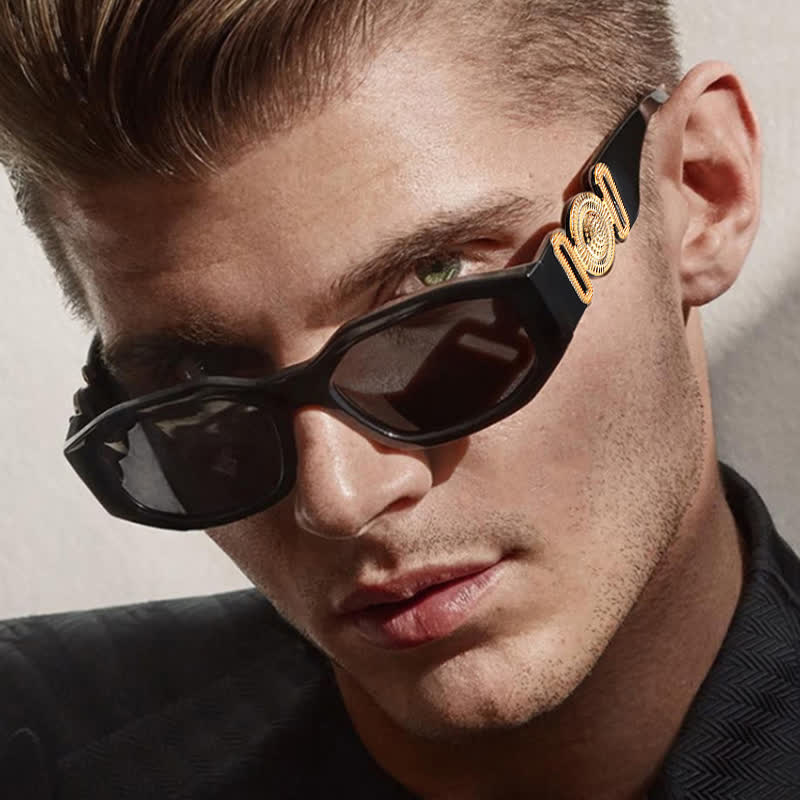 Spykay™ SG60708 Geometric Frames Thickened Temples Sunglasses - image 11