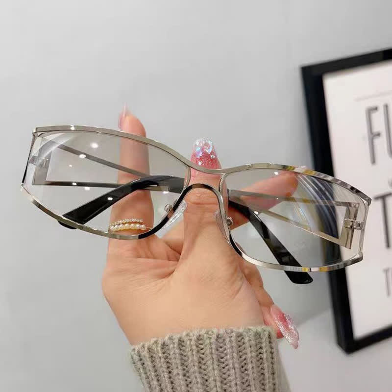 Spykay™ SG60760 Y2K Hollow Out Temples Retro- Vintage Sunglasses - image 2