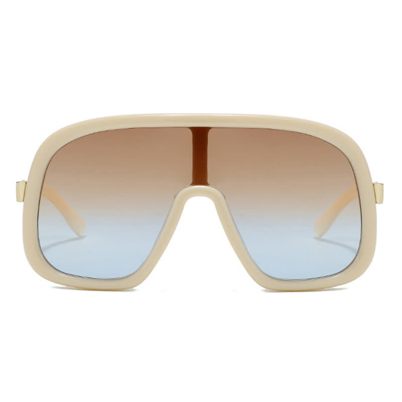Spykay™ SG60952 Flat Top Double Bridges Oversized Trendy Aviator Sunglasses - image 16