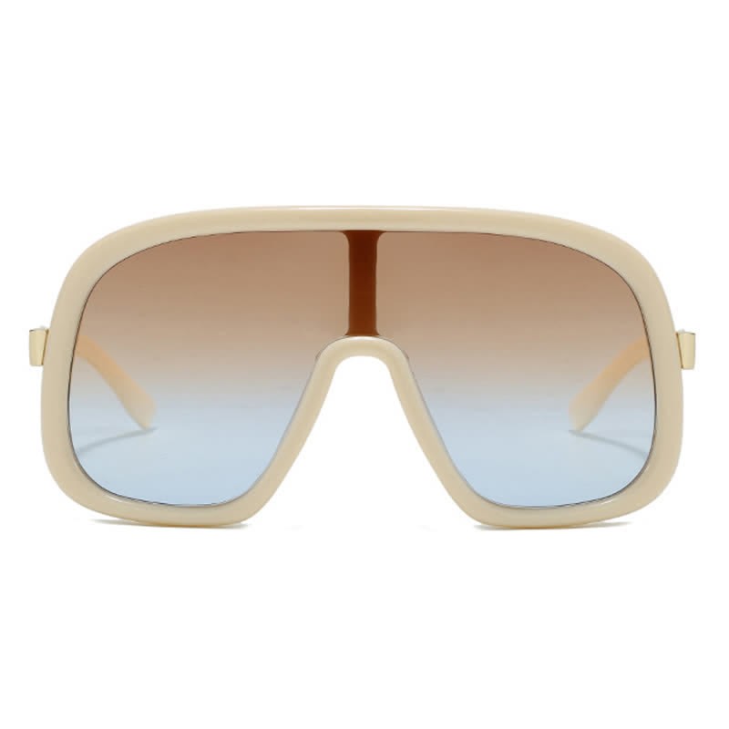 Spykay™ SG60952 Flat Top Double Bridges Oversized Trendy Aviator Sunglasses - image 16