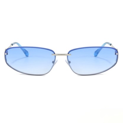 Spykay™ SG60683 Y2K Oval Frame Rimless Sunglasses - image 13