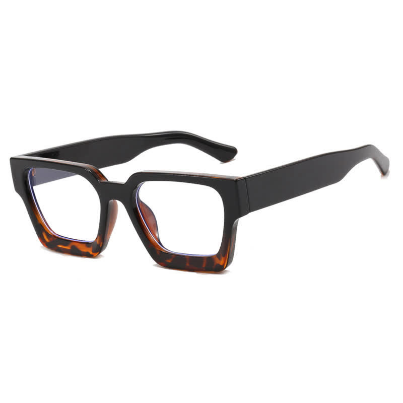 Spykay™ EG26761 Hipster Square Frame Concave Lenses Classic Retro Glasses