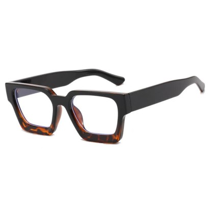 Spykay™ EG26761 Hipster Square Frame Concave Lenses Classic Retro Glasses