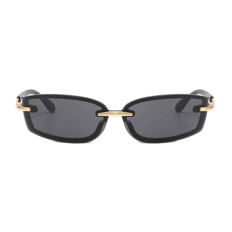Spykay™ SG60850 Y2K Rimless Rectangle Frame Sunglasses - image 14