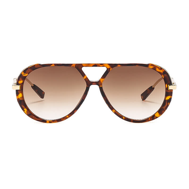 Spykay™ SG60737 Double Bridges Tortoiseshell Oval Frame Sunglasses - image 10