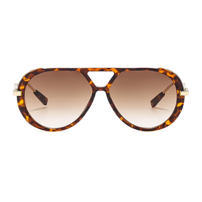 Spykay™ SG60737 Double Bridges Tortoiseshell Oval Frame Sunglasses - image 10