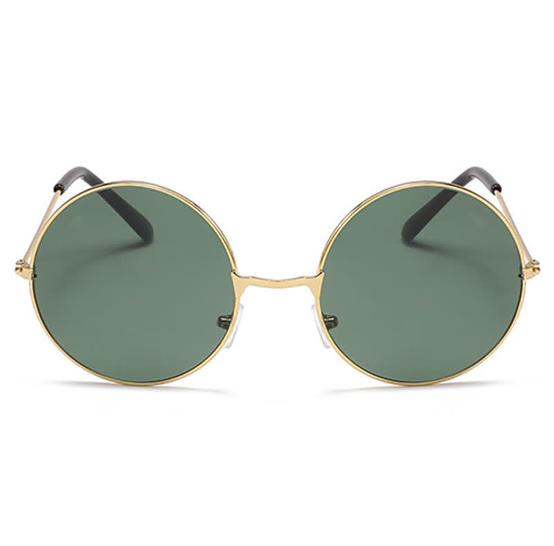 Spykay™ SG61008 Retro Round Frame Metal Sunglasses for Women Men - image 17