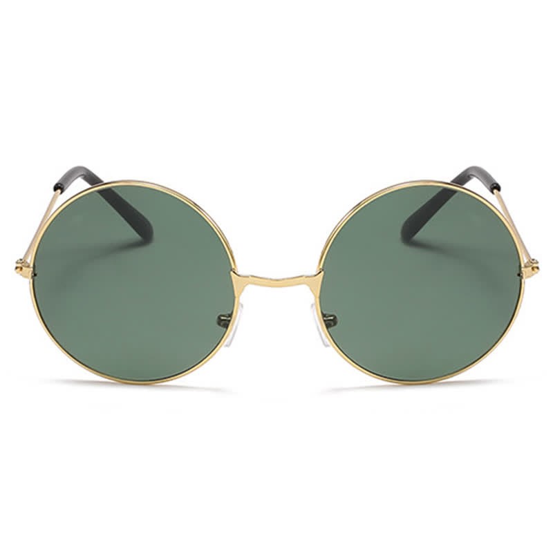 Spykay™ SG61008 Retro Round Frame Metal Sunglasses for Women Men - image 17