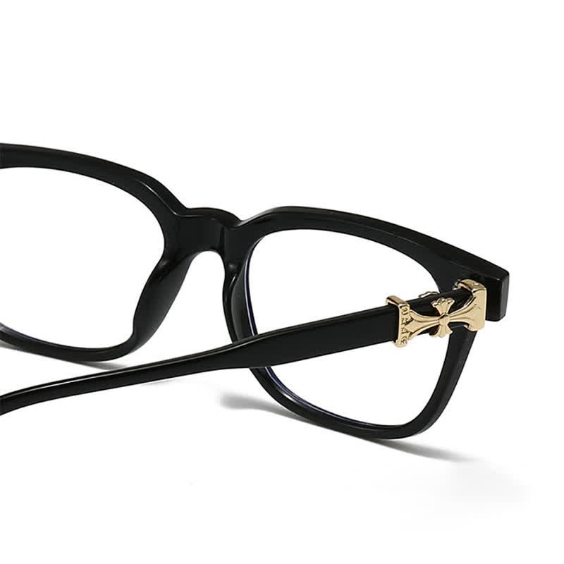 Spykay™ EG26756 Square Frame Cross Temples Classic Glasses - image 13