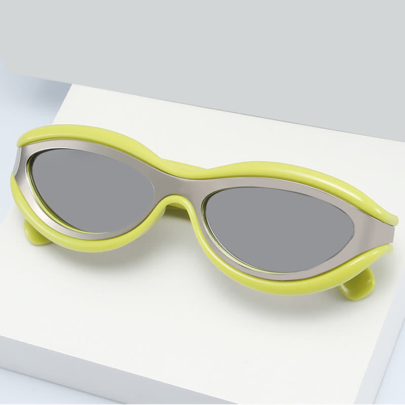 Spykay™ SG60734 Leopard Print Cat Eye Frame Retro Sunglasses - image 16