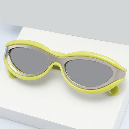 Spykay™ SG60734 Leopard Print Cat Eye Frame Retro Sunglasses - image 16