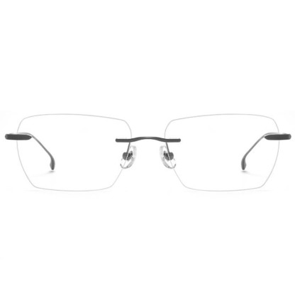 Spykay™ EG26902 Retro Rectangle Frame Anti-blue Light Hipster Rimless Glasses - image 4