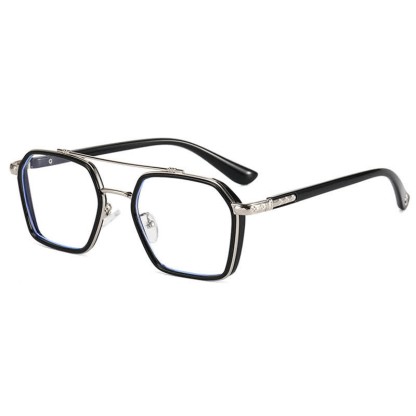 Spykay™ EG26920 Unsiex Square Frame Anti-blue Light Double Bridges Retro Glasses - image 10