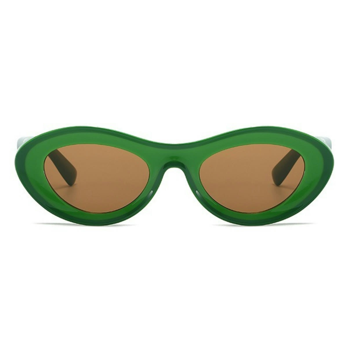 Spykay™ SG1011 Y2K Oval Frame Dopamine Color Sunglasses