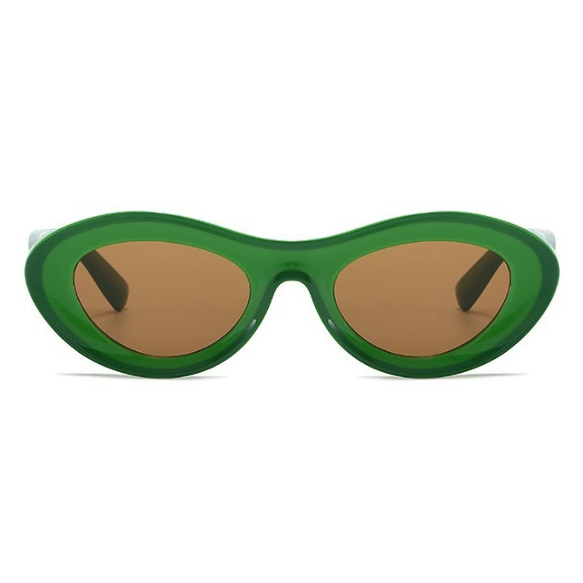 Spykay™ SG1011 Y2K Oval Frame Dopamine Color Sunglasses