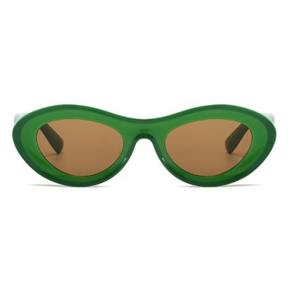 Spykay™ SG1011 Y2K Oval Frame Dopamine Color Sunglasses