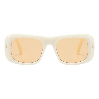 Spykay™ SG60905 Arrow Decor Square Frame Thick Sunglasses