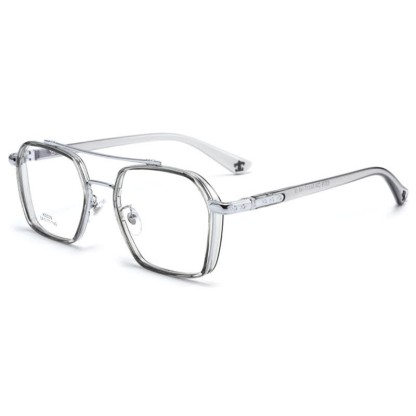 Spykay™ EG26920 Unsiex Square Frame Anti-blue Light Double Bridges Retro Glasses - image 14
