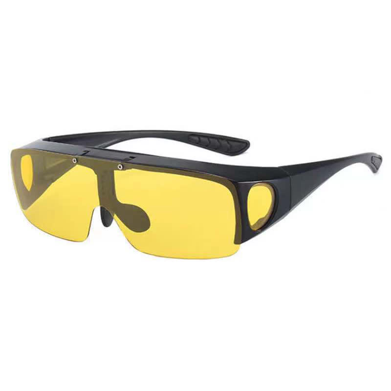 Spykay™ SG60962 Fit Over Glasses Clip-On Lenses Polarized Sunglasses for Driving&Cycling - image 9