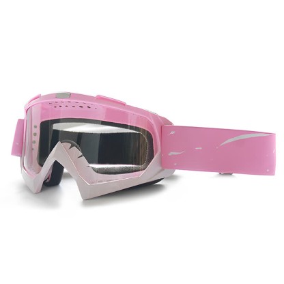 Spykay™ SG61025 Pink Over Glasses Windproof Ski Goggles Motorcycle Goggles for Men Women  - Pink/Clear - image 9