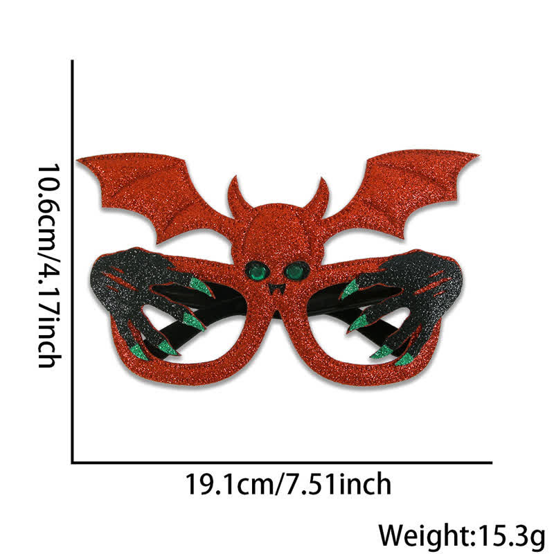 Spykay™ EG26830 Halloween Spooky Bat Pumpkin Skull Glasses for Adult Children - E - image 13
