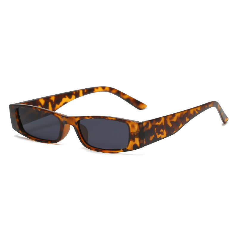 Spykay™ SG60997 Rectangle Small Frame Vintage-Retro Fashion Sunglasses - Tortoise Shell/Grey - image 9