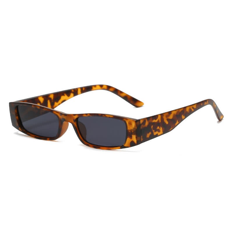 Spykay™ SG60997 Rectangle Small Frame Vintage-Retro Fashion Sunglasses - Tortoise Shell/Grey - image 9