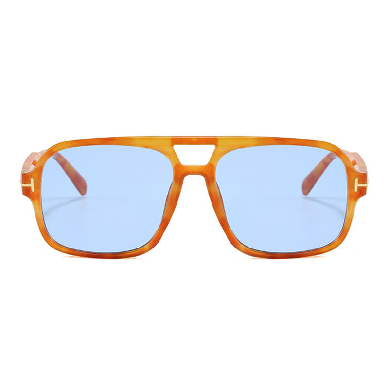 Spykay™ SG60710 Double Bridges Retro-Vintage Aviator Sunglasses - image 44