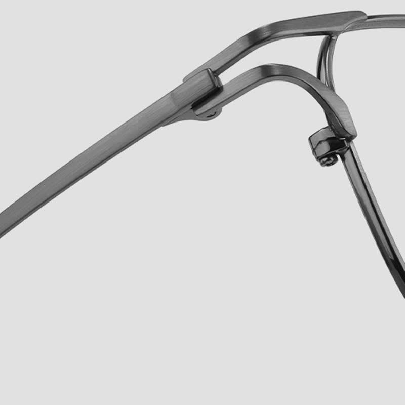 Spykay™ EG26846 Lightweight Titanium Square Frame Anti-blue Light Simple Glasses - image 9