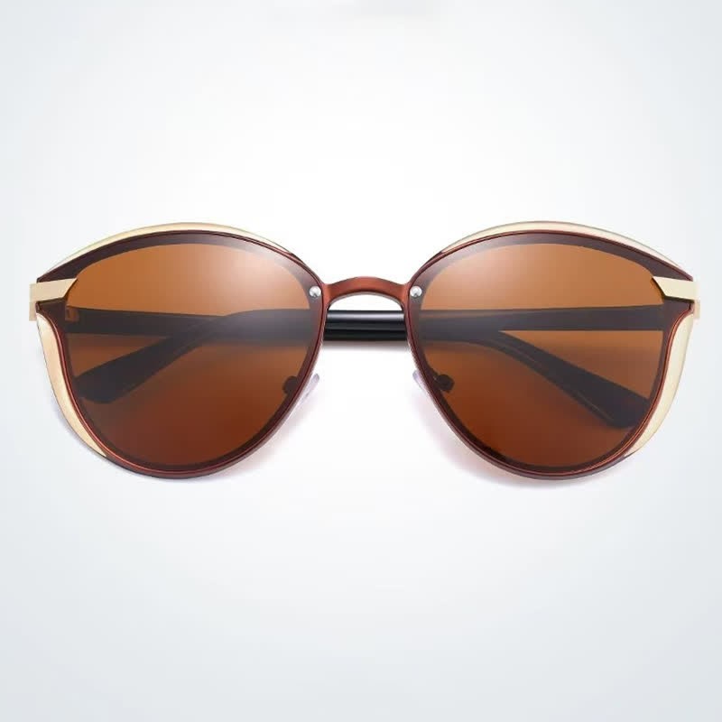 Spykay™ SG60950 Polarized Vintage Round Frame Mirror Lenses Trendy Sunglasses - image 15