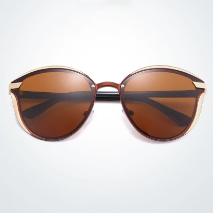 Spykay™ SG60950 Polarized Vintage Round Frame Mirror Lenses Trendy Sunglasses - image 15