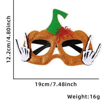 Spykay™ EG26830 Halloween Spooky Bat Pumpkin Skull Glasses for Adult Children - L - image 20