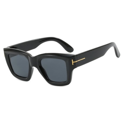 Spykay™ SG60897 Classic Unisex Square Frame 'T' Design Sunglasses
