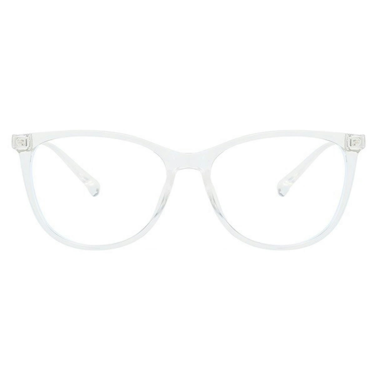 Spykay™ EG1012 Women's Round PC Frame Personality Fashion Clear Lens Glasses With Gradient Tint Clear Glasses Accessories - image 8