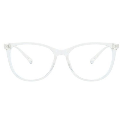 Spykay™ EG1012 Women's Round PC Frame Personality Fashion Clear Lens Glasses With Gradient Tint Clear Glasses Accessories - image 8