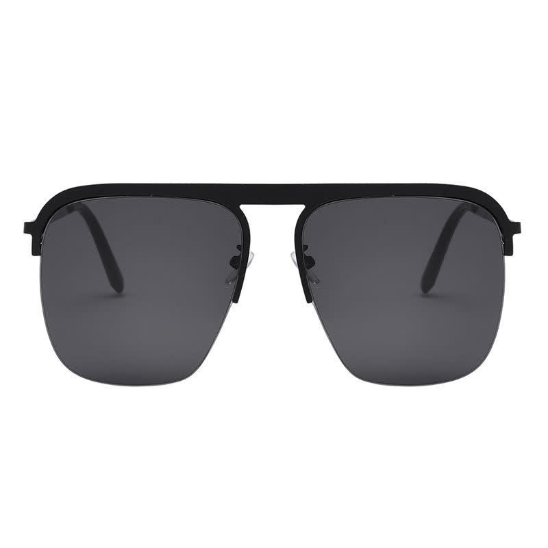Spykay™ SG60864 Square Frame Semi-Rimless Oversized Sunglasses - image 14